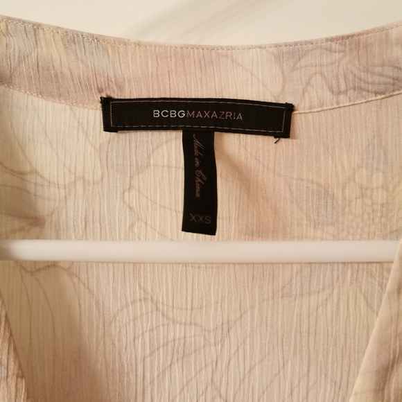 NWOT BCBG MaxAzria silk blend dress - Picture 12 of 13